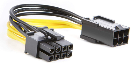 2 Cables Adaptadores Pcie De 6 Pines A 8 Pines