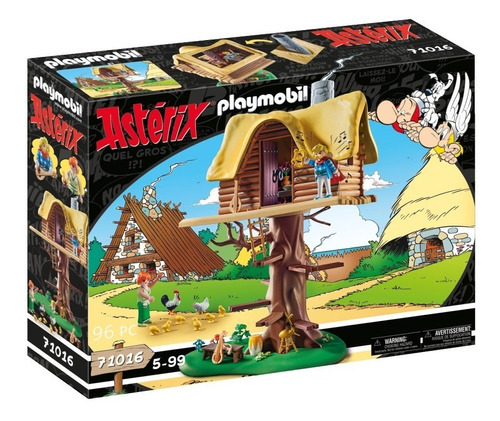 Playmobil Astérix: Asurancetúrix Con Casa Del Árbol 71016 Cantidad De Piezas 96