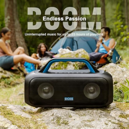 Bluetooth Portátil Inalámbrico Doss Extreme Boom S