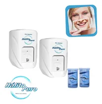 Comprar 2x Porta Fio Dental 200m Branco Acompanha 2 Refil Fio Dental