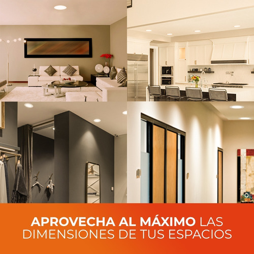 Lámpara de interiores para empotrar Tecnolite YD-360/S base GX5.3