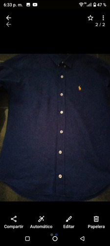 Camisa De Hombre Polo Ralph Lauren 