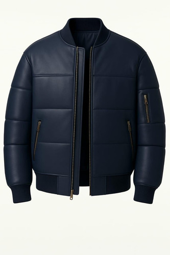 Chaqueta Puffer Overzide Zionix Hombre Vinipiel