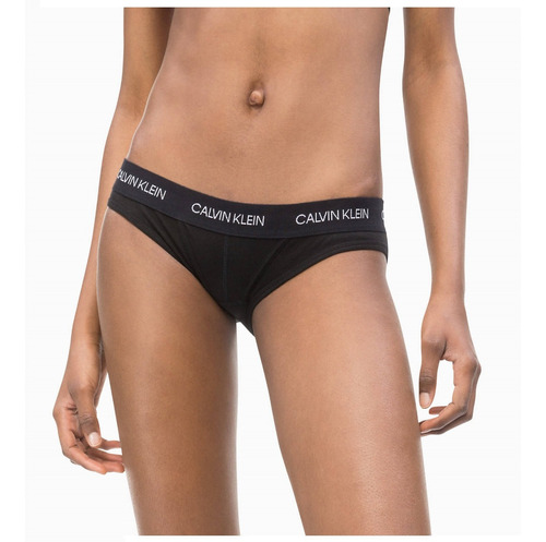 Calcinha Tanga Calvin Klein Underwear Monograma Statement Pa