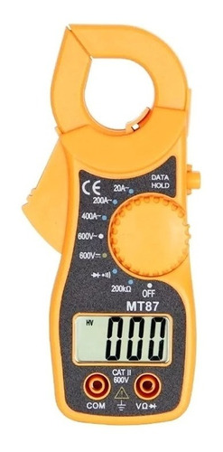 Pinza Amperometrica Digital Mini 20-200-400 Voltaje Baw