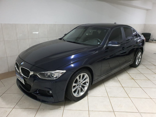 Imagem 9 de 9 de Bmw 328i 2014 Azul Com 55.000 Kms Originais