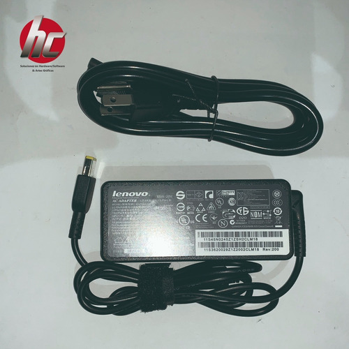 Cargador Genérico Lenovo Punta Cuadrada 20v 3.25a (nuevo) (Usado)