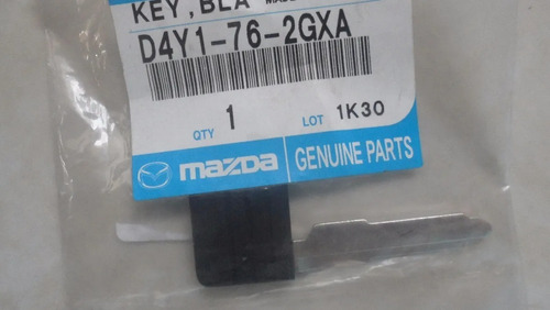 Llave De Encendido Mazda 6 Con Chip Original (2007 Al 2009)