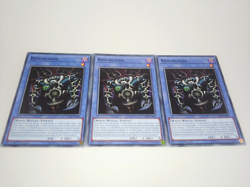 Yugioh  3x  Relinquished Em Português 