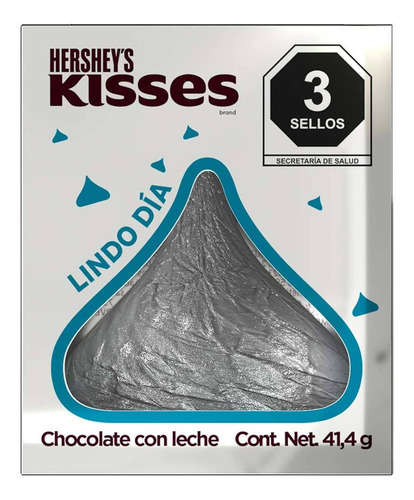 Chocolate Hershey's Kisses Leche 41.4g