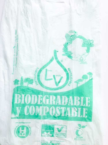 Bolsas Camiseta Bio Degradables 40 X 50 - 500 Unidades