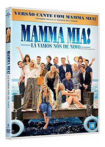 Mamma Mia! - Lá Vamos Nós De Novo - Dvd - Amanda Seyfried