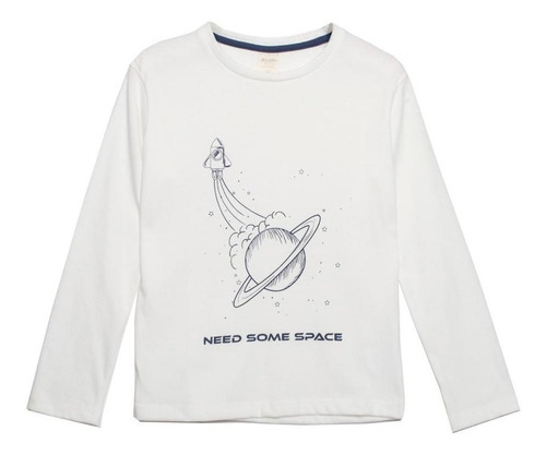 Imagen 2 de 3 de Remera Estampada Niño Manga Larga