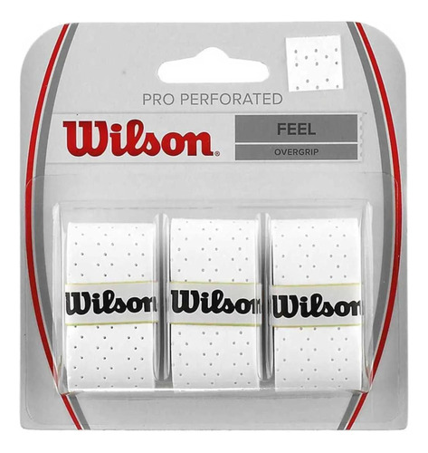 Cubre Grip Wilson Pro Perforated Feel Over Grip X 3 Unidades