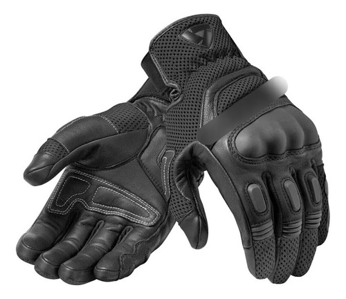 Guantes Moto Motociclista 100% Piel Biker Con Protecciones