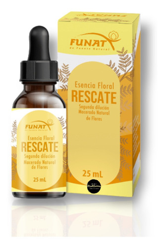 Esencia Floral Rescate Funat 25ml - mL a $688