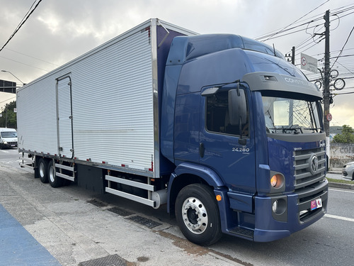Vw 24280 2023 Baú De 11 Mts Automático Ñ Atego 2426 2430 Vm