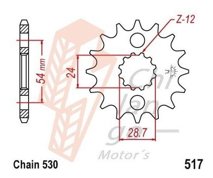 Kit De Sprockets Para Kawasaki Zx-14  Ninja 06-08