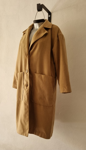 Abrigo Largo Botones Saco Chaqueton Mujer Talla Extra Xxl