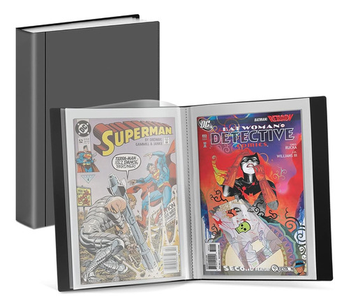 Dunwell Comic Book Storage Album - Para Cómics Actuales, De
