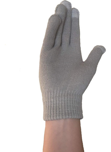 Guantes De Invierno Simples Para Pantalla Táctil De Punto Su