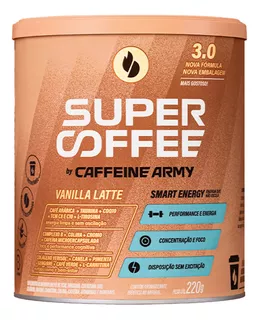 Super Coffee 220g Vanilla Late Caffeine Army