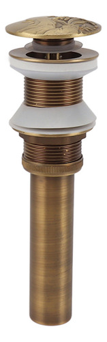 Lavabo De Baño Up Drain Stopper, De Latón, Retro, Antiobstru