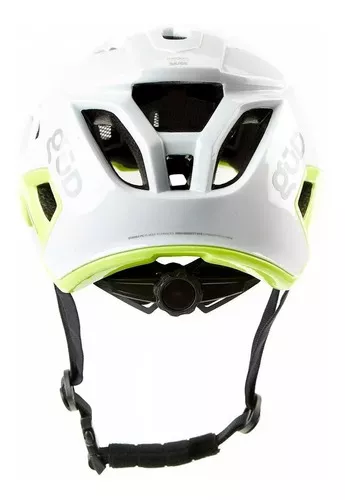 Casco Bicicleta Mtb Enduro Xco Gud Volcano Ciclismo Color Blanco Talle L