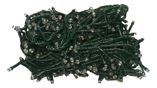Serie Navideña Led Multicolor Rgb 500luces 25mts Ca Luces Multicolor Rgb Cable Verde