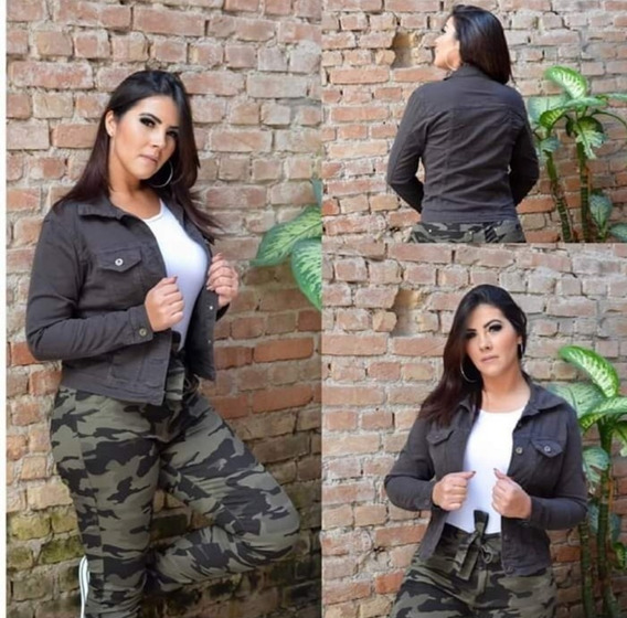 jaqueta verde militar feminina mercado livre