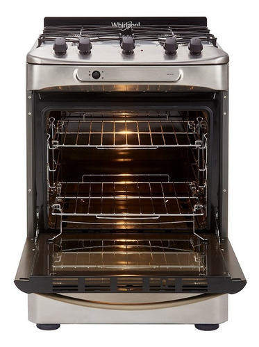 Cocina Whirlpool Wf360xg Inoxidable Con Grill 60cm Digiya