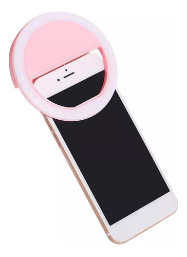 Selfie Ring Light Aro De Luz Led Recargable Usb