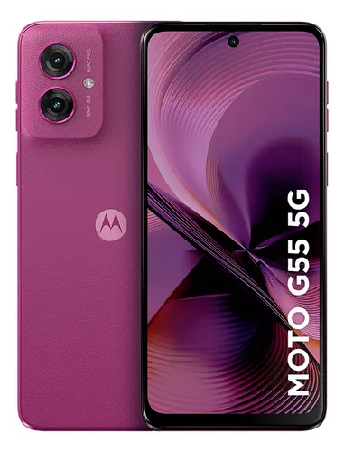 Smartphone Motorola Moto G55 5g 256gb 8gb Tela 6.5 Rosa