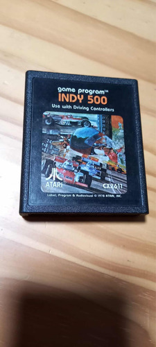 Jogo De Videogame Atari 2600 Indy 500 Cartucho Original