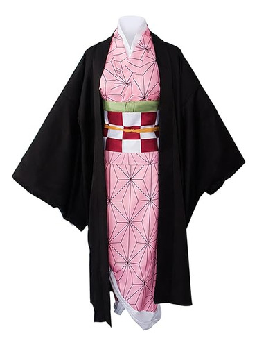 Completo Kimono Anime Para Niños Traje Batalla Para Niñas Un