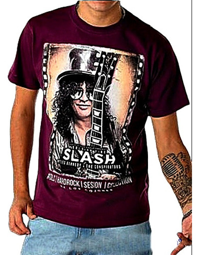 De Los Cojones Remera Slash Guns And Roses  Rock Clasic