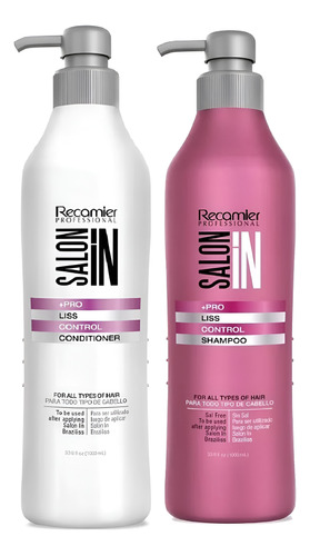 Shampoo Acondicionador Liss Control Recamier 