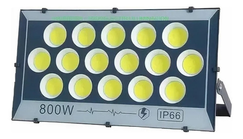 Foco Led 800w Exterior Resistente A La Lluvia Ip66