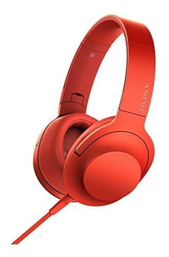 Auriculares Sony Hi-res Mdr-100aap Rojo