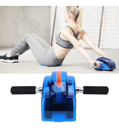 Ejercicio Abdominal Rueda Rodillo Abdomen Cuatro Músculos R