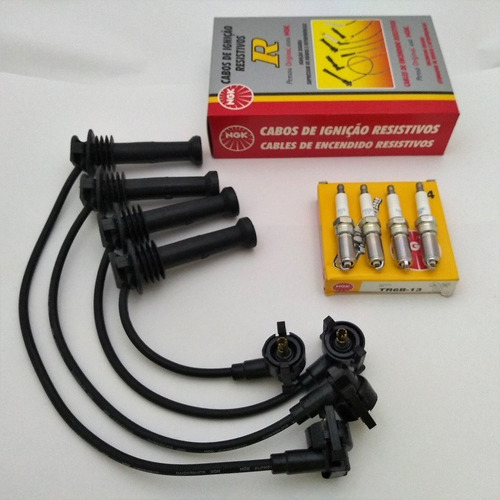 Imagen 10 de 11 de Kit Cables+bujias Ngk Ford Escort 96/ 1.8 16v Zetec Cuotas