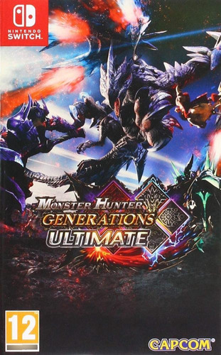 Monster Hunter Generations Ultimate Switch Lacrado Físico