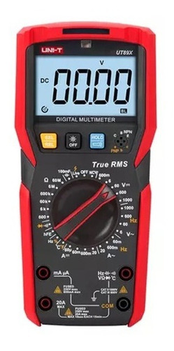 Tester Multimetro Uni-t Ut89x Capacimetro Digital Ac-dc Rms 