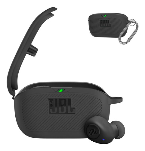 Funda De Auriculares Para Jbl Vibe Buds - Silicona - Negro