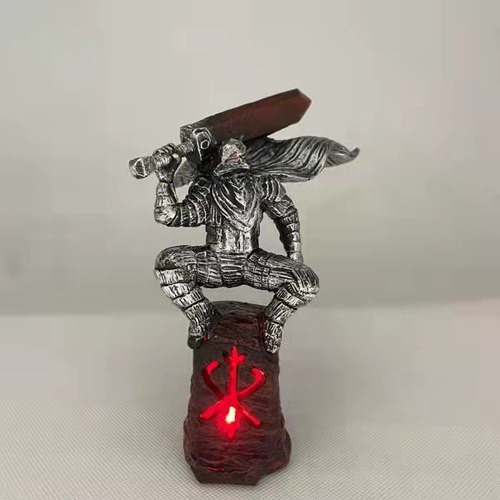 Halloween Berserk Guts Luz Nocturna Decoración De Resina