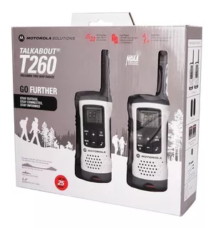 Radios De Comunicación Walkie Talkie Motorola T260 Talkabou