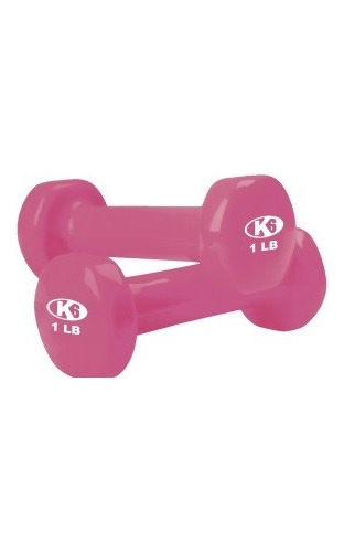 Pesa Individual Vinil K6 De 1lb Fitness 