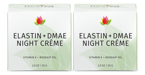 Reviva Labs - Elastina + Dmae Night Creme 2pk (2.oz)