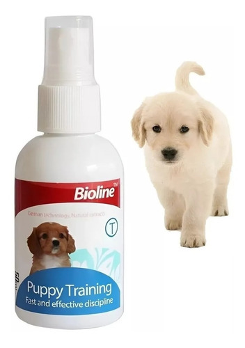 Bioline Puppy Training 50 Ml Educador En Spray Para Perros