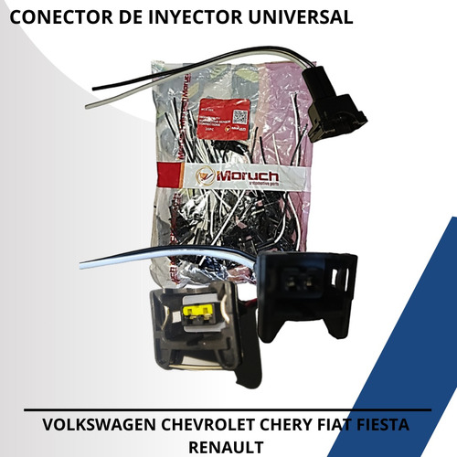 Conector De Inyector Universal Vw Renault Gm Fiat Ford Fiat 